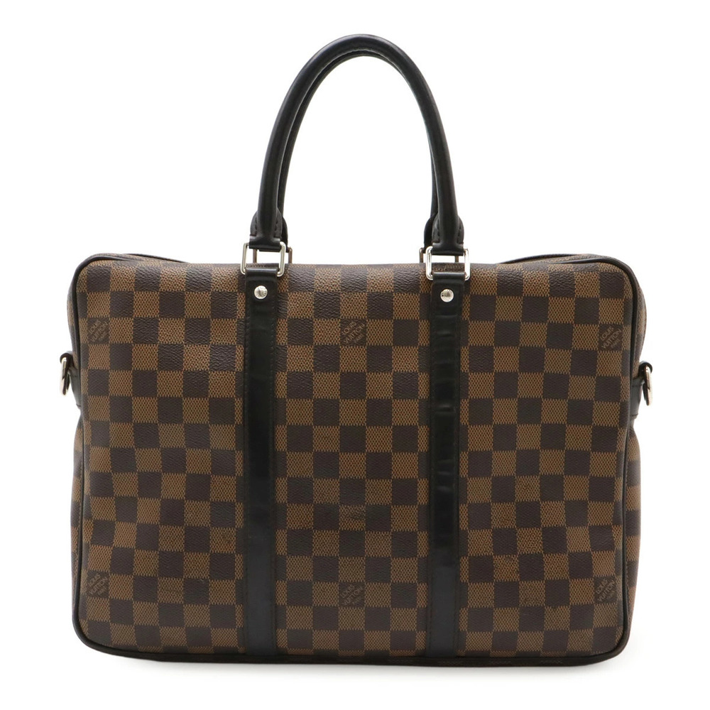 LOUIS VUITTON Damier PDV Porte Documents Voyage Business Bag Shoulder strap
